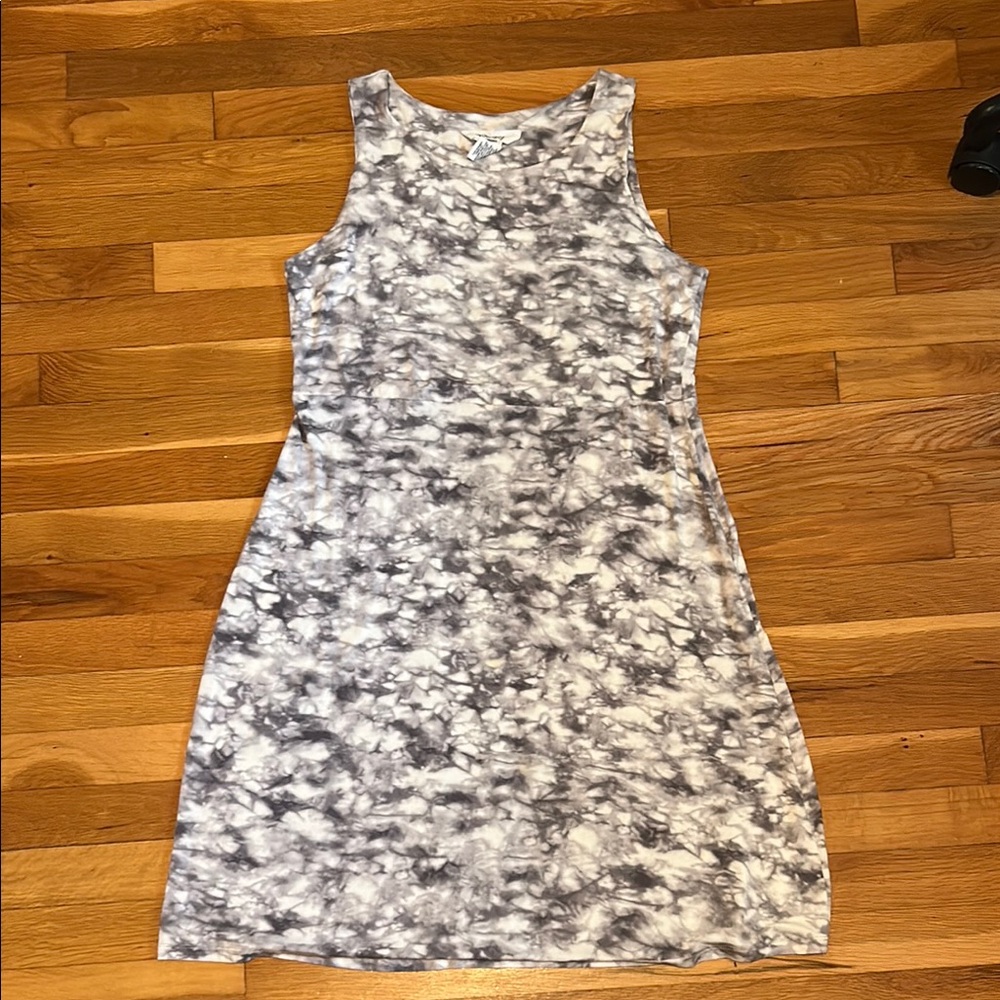 Workshop Republic Clothing Black and White Sheath Mini Dress